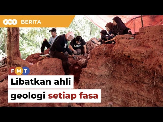 Ahli geologi perlu ada di setiap fasa pembangunan